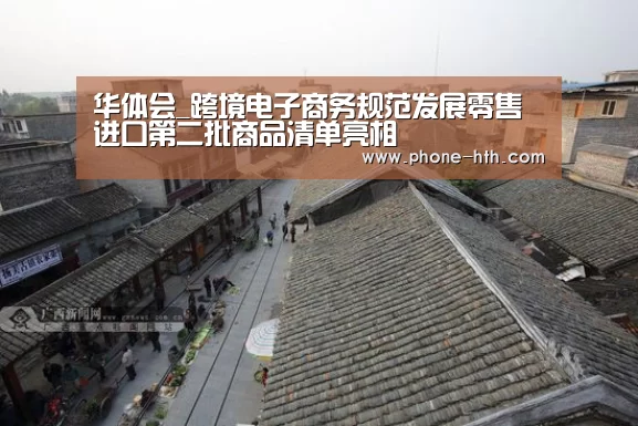 华体会_跨境电子商务规范发展零售进口第二批商品清单亮相(图4) 华体会